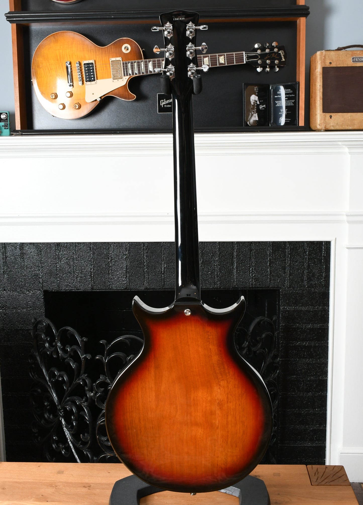 2016 Eastwood Marksman V Sunburst Gemini Pickups