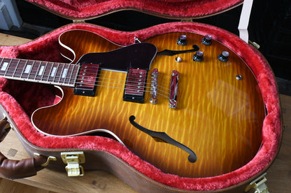 2021 Gibson ES-335 Figured Iced Tea