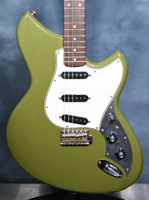 2017 Novo Guitars Serus S Uffington Green Fralin's