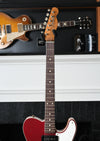 2021 Fender Custom Shop Telecaster Mahogany P-90 Journeyman Aged Firemist Red