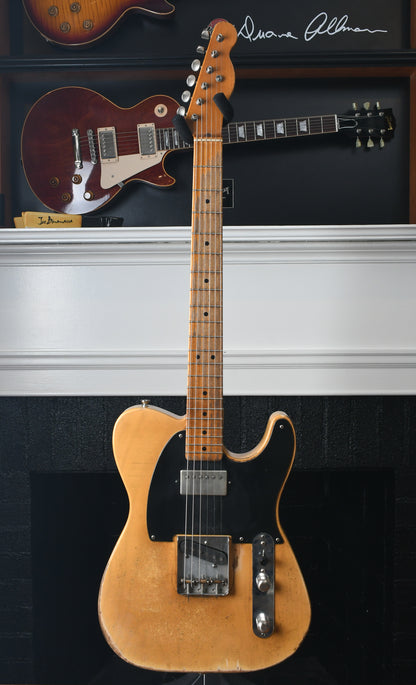 2022 Nacho Blackguard Telecaster Aged Butterscotch #0503