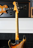 2021 Fender Custom Shop Limited Dual Mag II '60 Stratocaster Super Faded Aged 3 Tone Sunburst Heavy Relic
