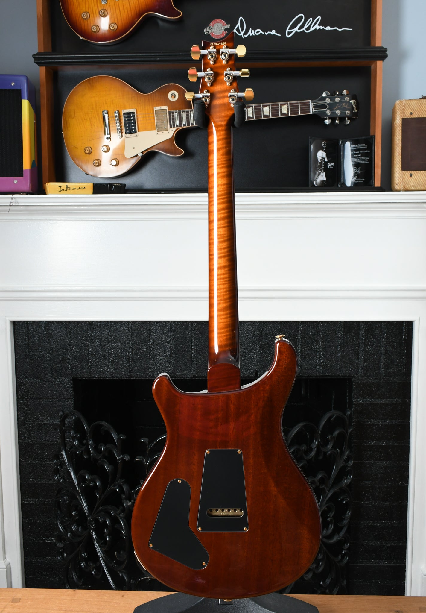 2019 Paul Reed Smith PRS Wood Library Special Semi Hollow Artist Dark Cherry Sunburst