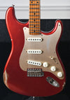 2021 Partscaster Stratocaster Build Fender Custom Shop, Ancho Poblano, Candy Apple Red
