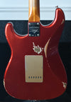 2021 Partscaster Stratocaster Build Fender Custom Shop, Ancho Poblano, Candy Apple Red