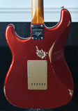 2021 Partscaster Stratocaster Build Fender Custom Shop, Ancho Poblano, Candy Apple Red