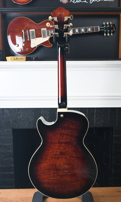 Ibanez AG95-DBS Artcore Expressionist Hollowbody Dark Brown Sunburst