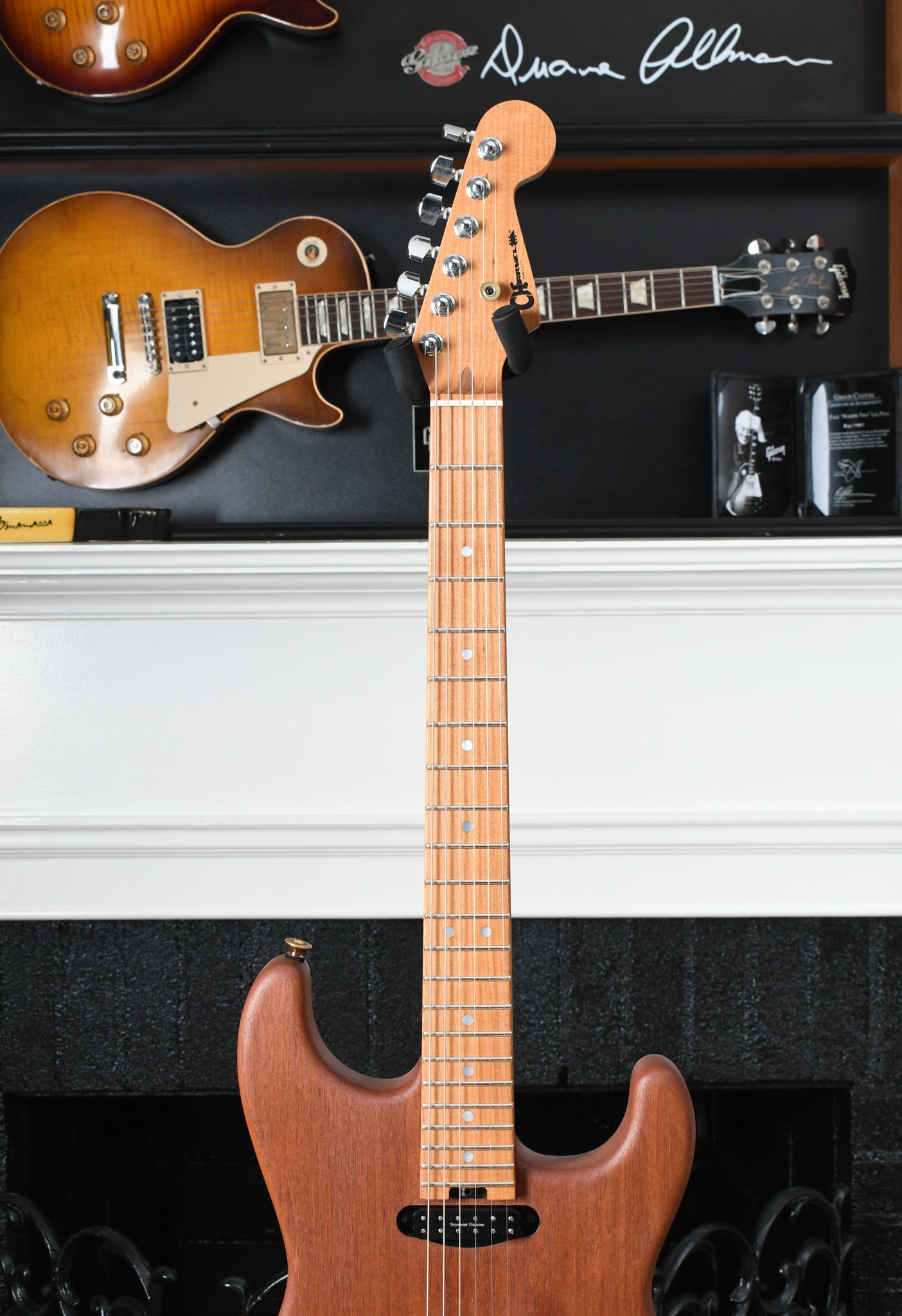 2019 Charvel USA Custom Shop San Dimas Cooked Mahogany Hartail