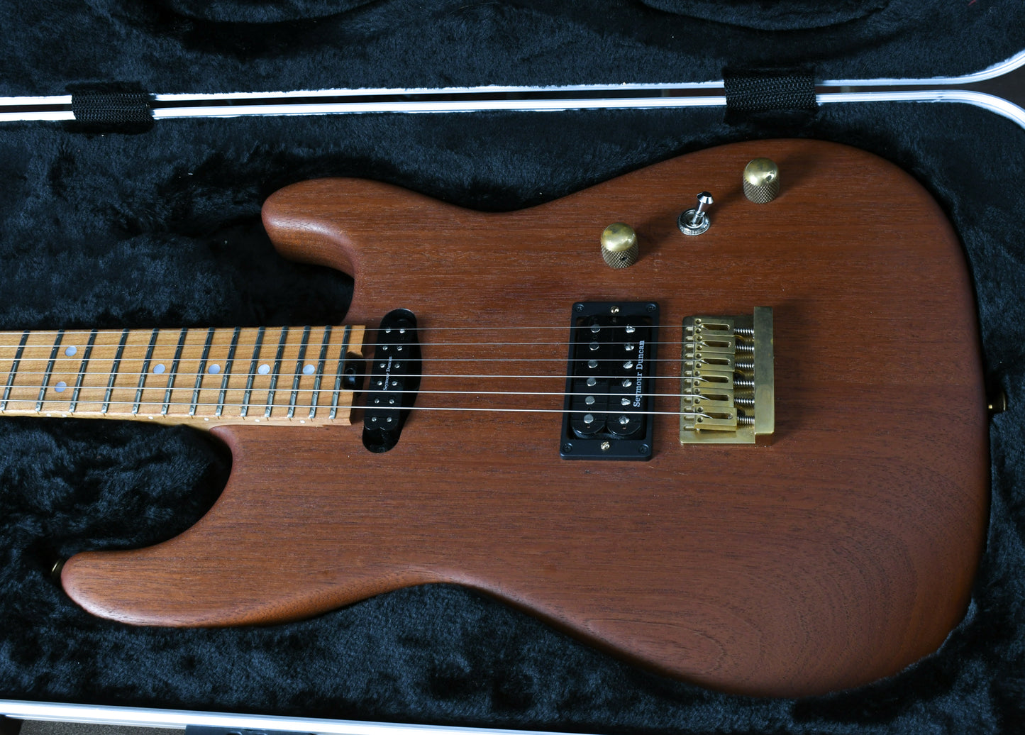 2019 Charvel USA Custom Shop San Dimas Cooked Mahogany Hartail