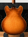 1983 Gibson Custom Shop ES-335 Tobacco Sunburst Flame Top/Back