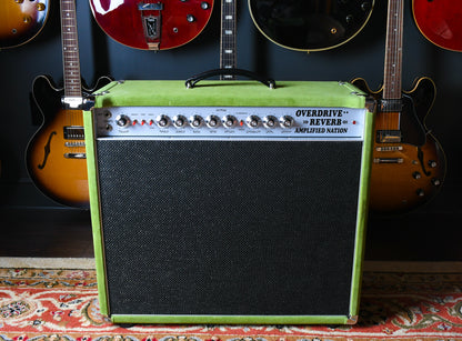 Amplified Nation Overdrive Reverb 50 Watt 1x12 Combo Angry Phrogg/Black Sparkle