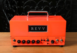 Revv D20 20/4 Watt Guitar Head w/Two Notes Torpedo Embedded-custom color Shocking Red! DISPLAY MODEL