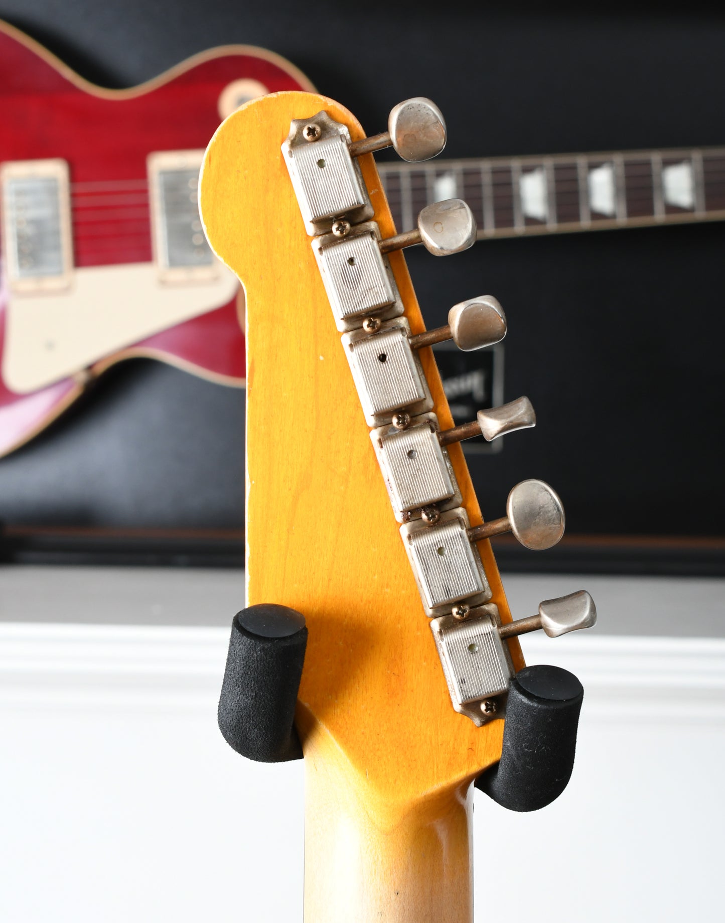 Rust Guitars NYC Stratocaster Olympic White Porter pickups