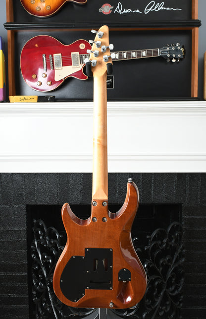 2005 Brian Moore Custom Shop CP90 P Spalted Maple Natural Top