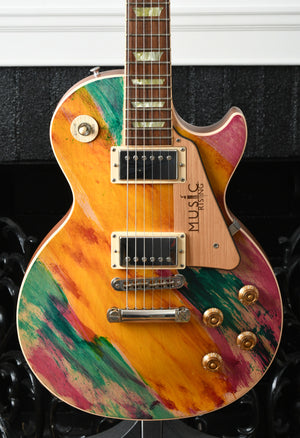 2005 Gibson "Music Rising" Hurricane Katrina Benefit Les Paul #149/300 Mardi Gras Tie Dye