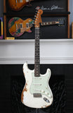 2020 Fender Custom Shop '60 Stratocaster GT11 Heavy Relic Olympic White Roasted Maple Neck