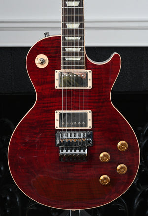 2011 Gibson Custom Shop Alex Lifeson Signed #15/50 Les Paul Axcess Royal Crimson
