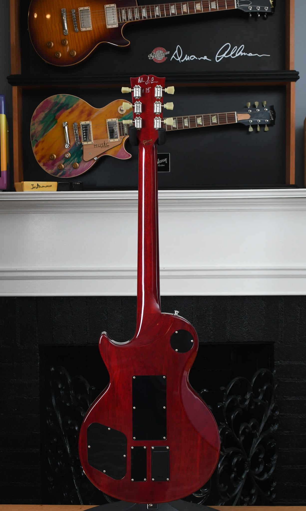 2011 Gibson Custom Shop Alex Lifeson Signed #15/50 Les Paul Axcess Royal Crimson