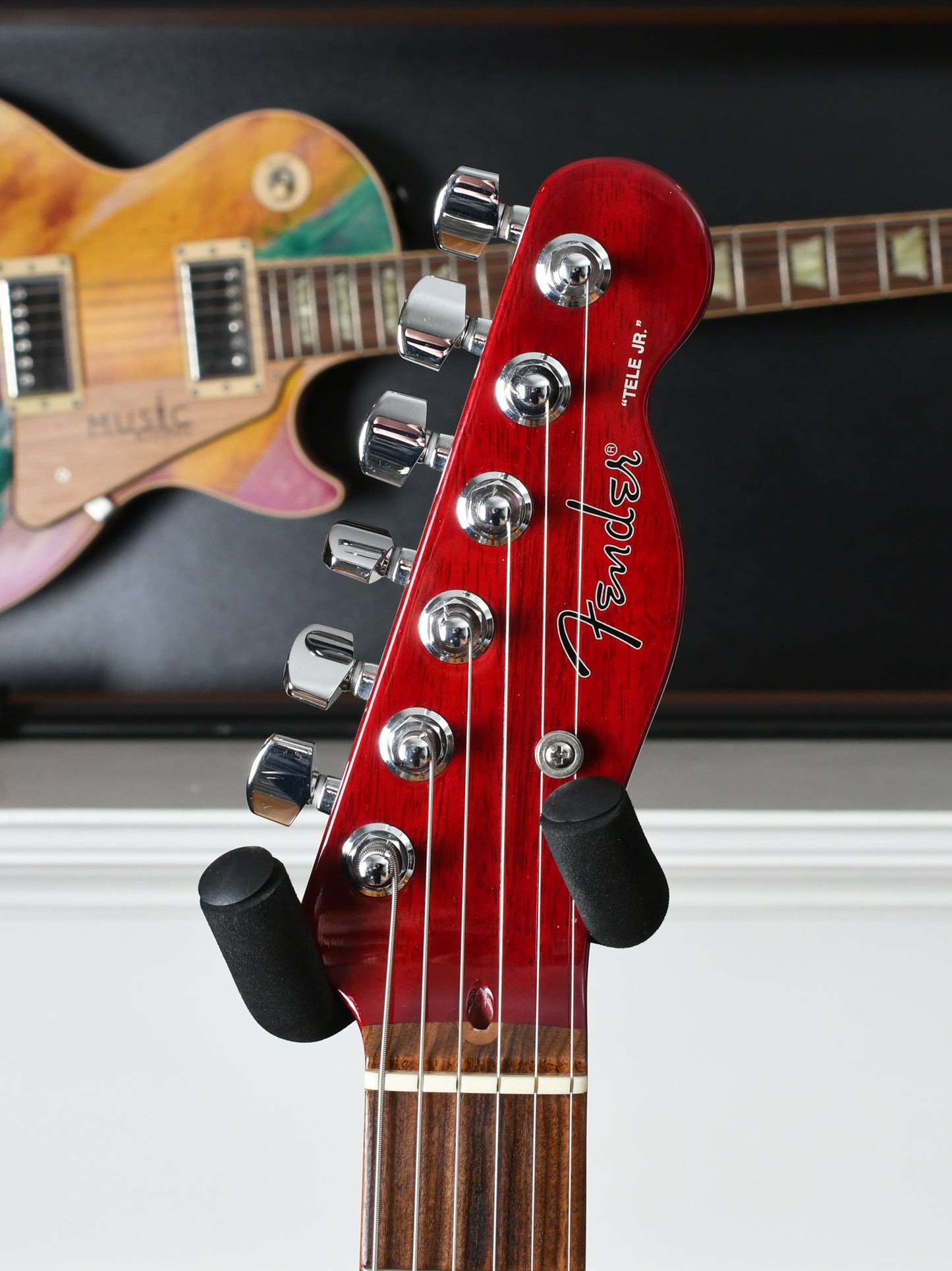 2001 Fender Custom Shop Tele Jr. Cherry Tortoise Guard