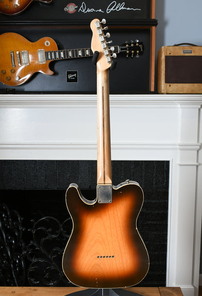 2019 Danocaster Single Cut Sunburst Peter Florance Voodoo TE60 Pickups
