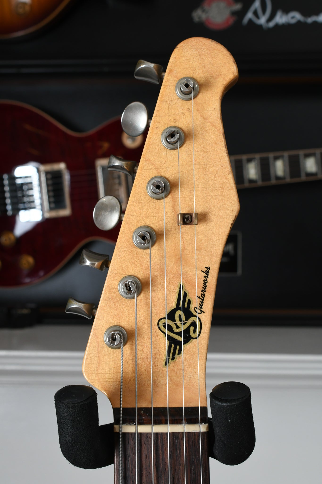 2011 RS Guitarworks Tee Vee Custom Flying V Sunburst