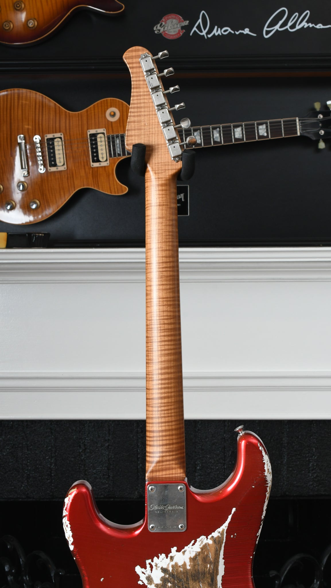 2019 Xotic XSC-1 Heavy Aged Candy Apple Red & Mastergrade Roasted Maple Neck