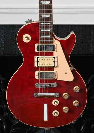 2005 Gibson Les Paul Deluxe Pete Townshend Signature Trans Red Number 1