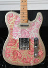 1968 Original Fender Neck Crook Telecaster Aged Gold Paisley Voodoo TE-59 pickups