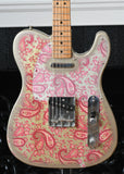 1968 Original Fender Neck Crook Telecaster Aged Gold Paisley Voodoo TE-59 pickups
