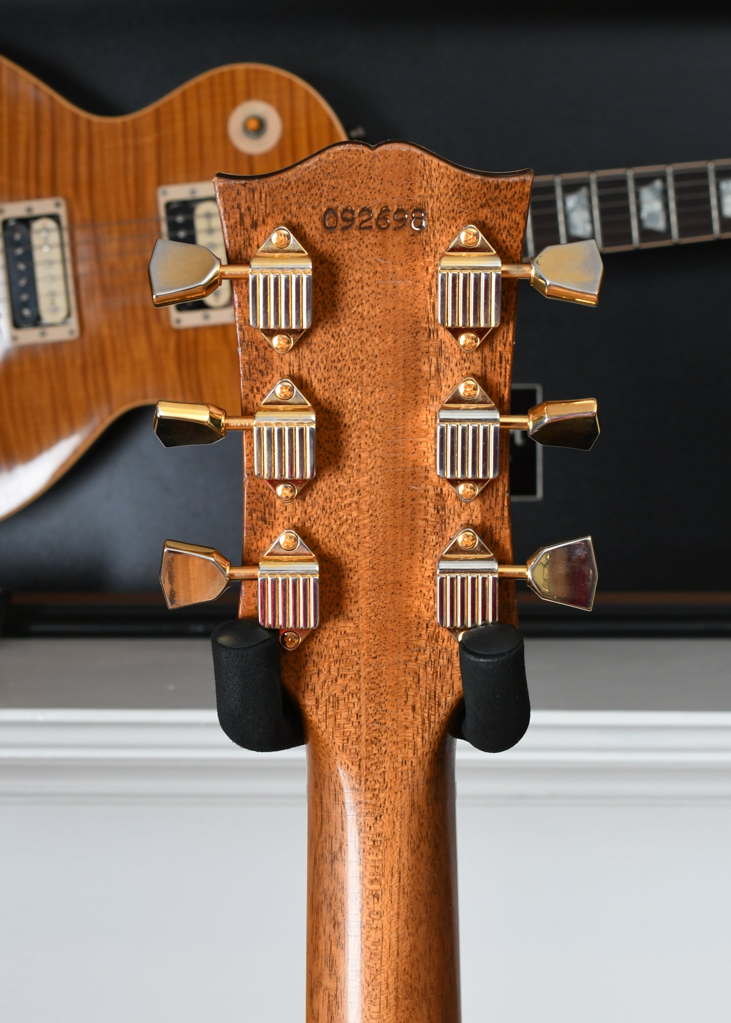 2020 Gibson Custom Shop Made 2 Measure 1968 Les Paul Custom Aged Antique Natural