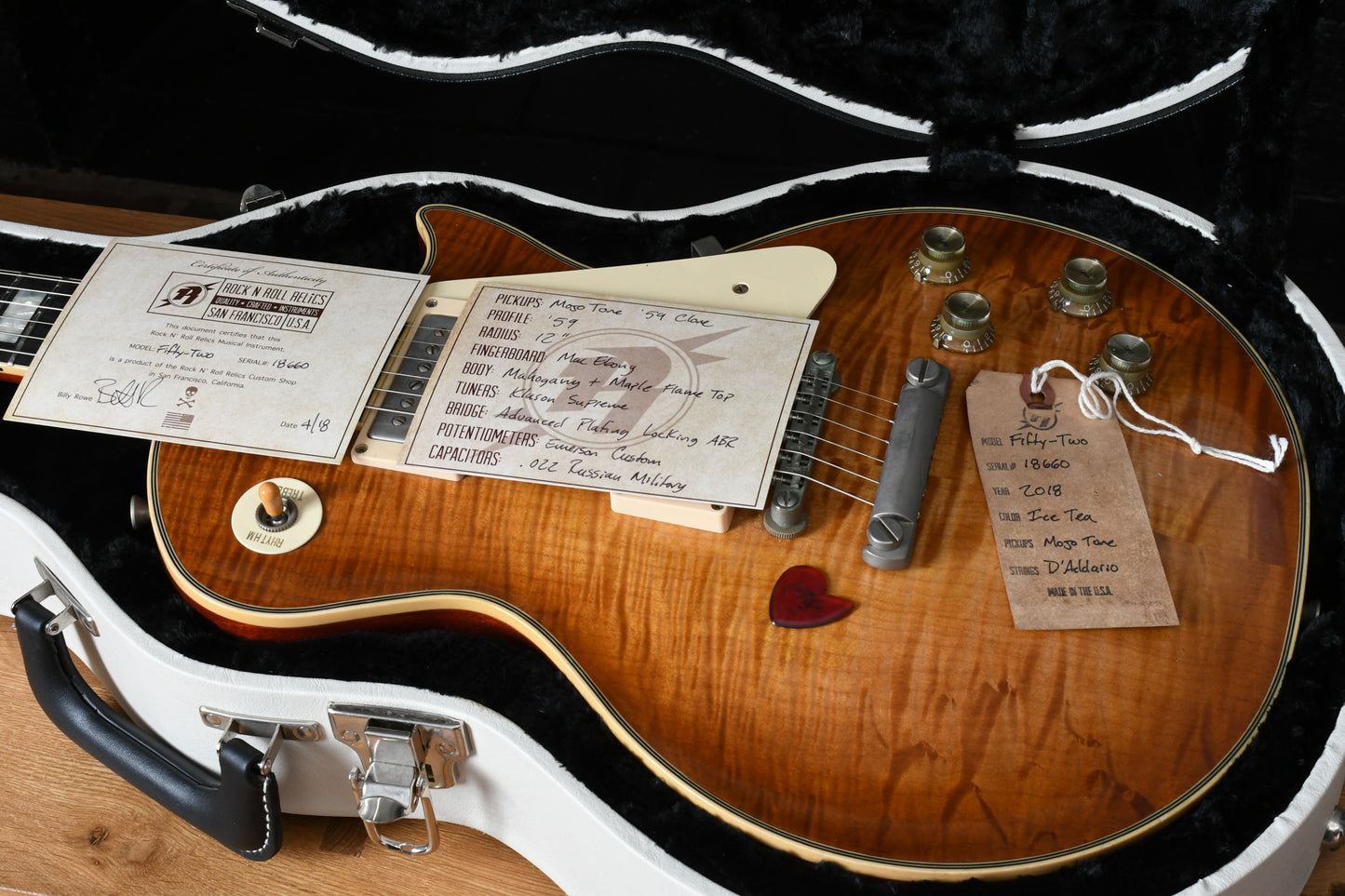 2018 Rock N Roll Relics Fifty-Two Model Heartbreaker Iced Tea