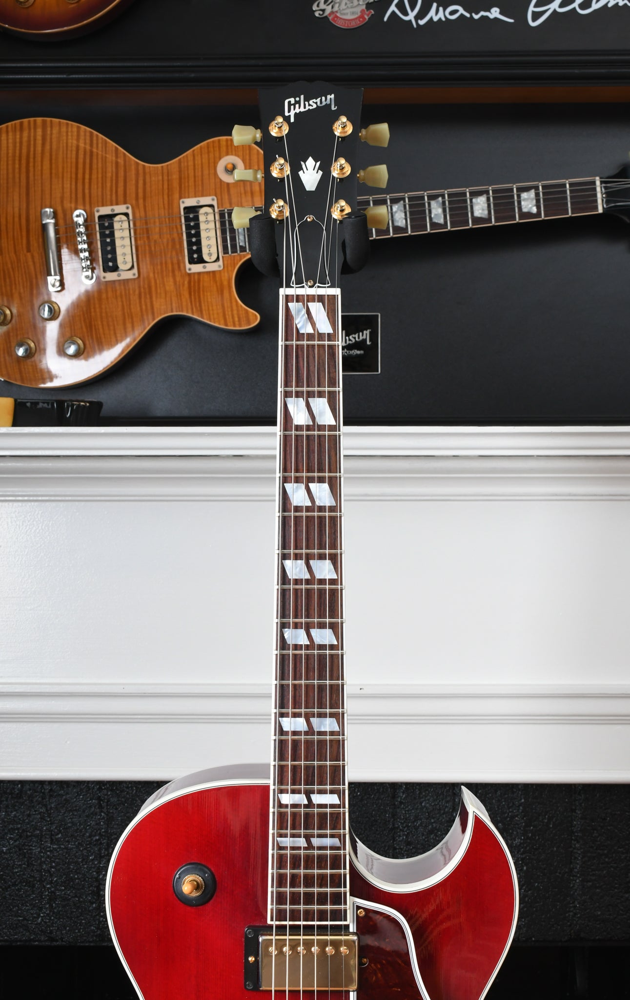 2015 Gibson Crimson Custom Shop L-4 CES Cherry Red