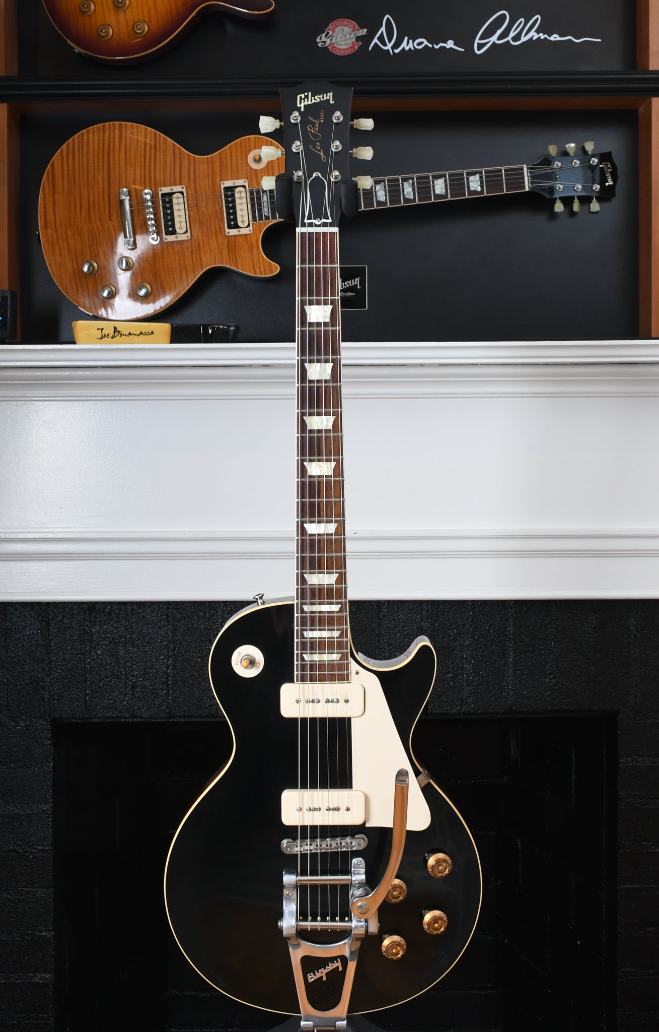 2013 Gibson Les Paul 1956 R6 VOS Black Top Bigsby