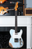 2022 Fender Custom Shop 1960 Telecaster Custom Heavy Relic Sonic Blue