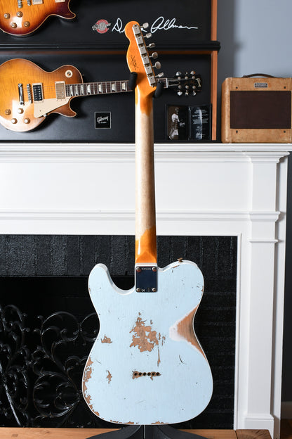 2022 Fender Custom Shop 1960 Telecaster Custom Heavy Relic Sonic Blue