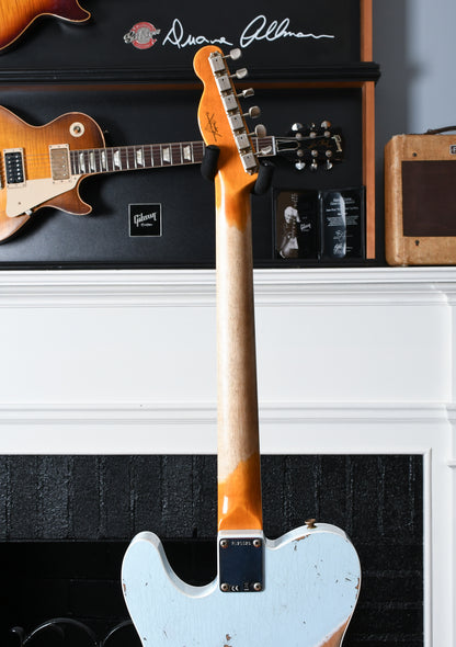 2022 Fender Custom Shop 1960 Telecaster Custom Heavy Relic Sonic Blue