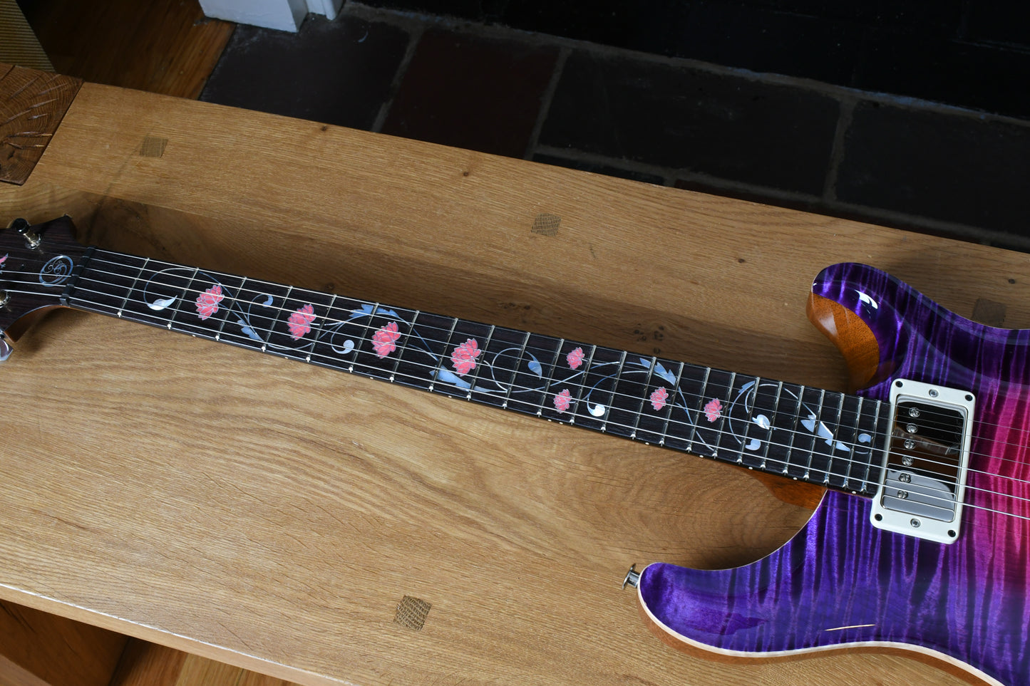 Paul Reed Smith PRS Limited Private Stock Orianthi Custom 24 Blooming Lotus Glow