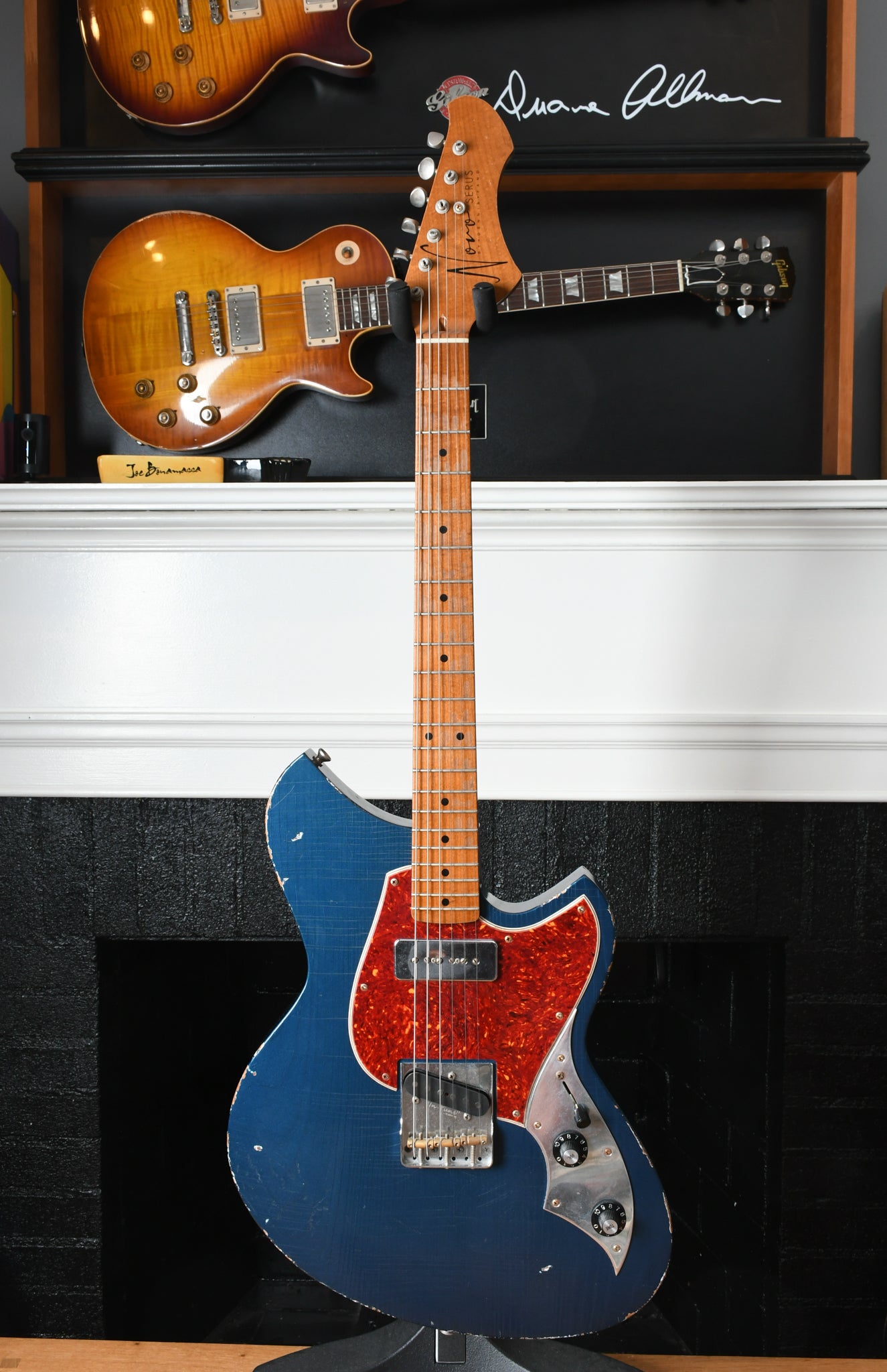 2019 Novo Guitars Serus T Lake Como Blue