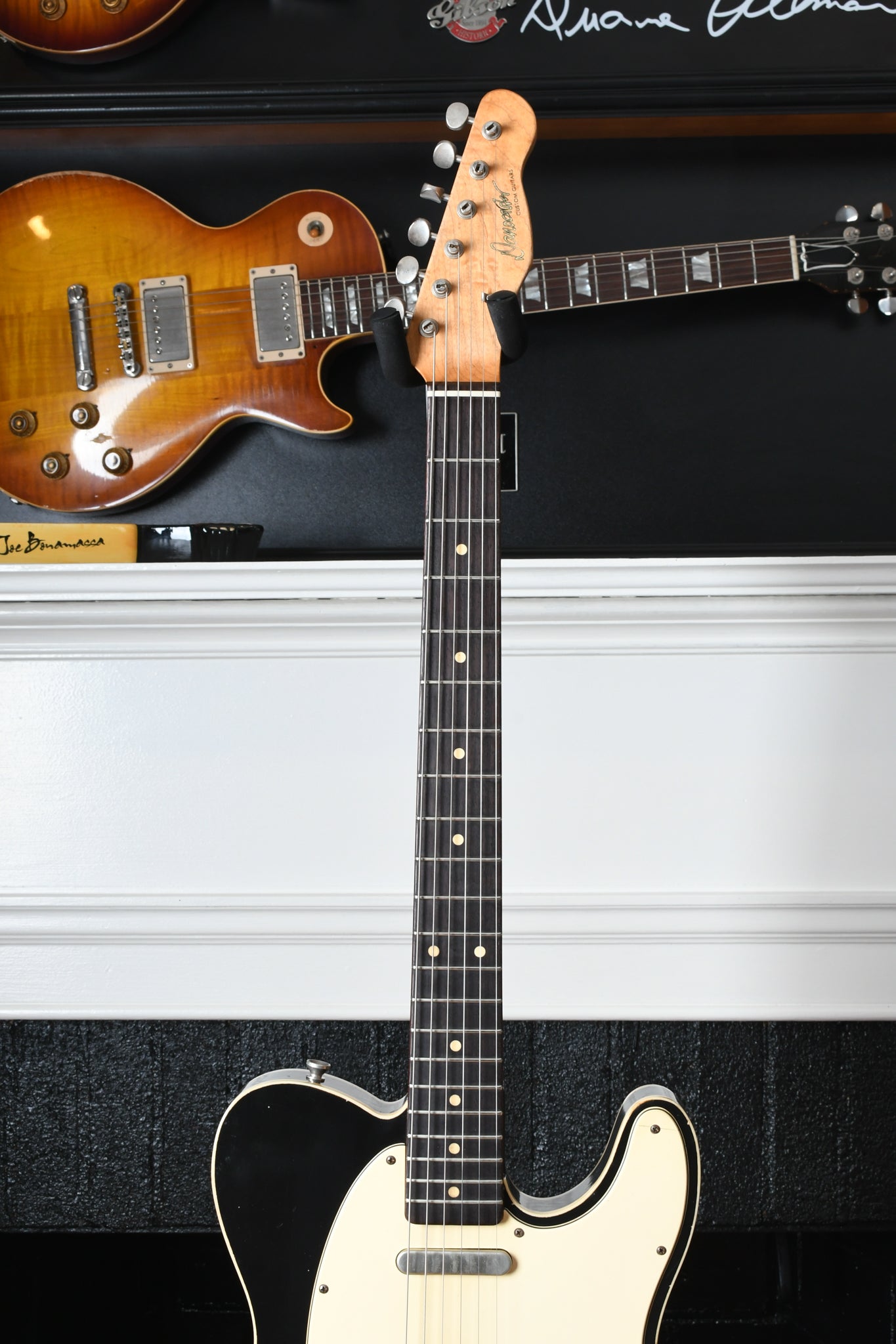 2019 Danocaster Single Cut Custom Black Peter Florance Voodoo Pickups
