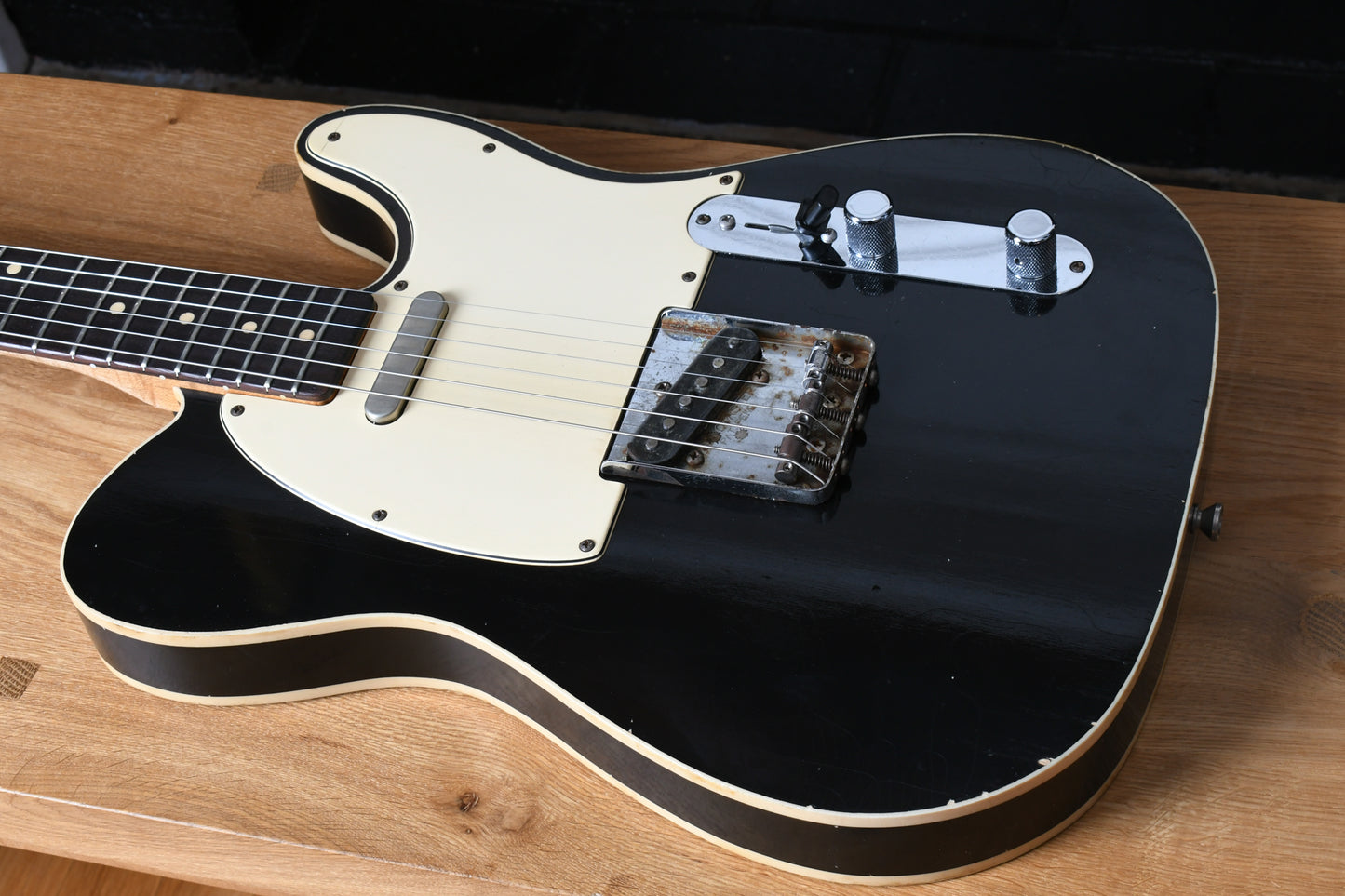 2019 Danocaster Single Cut Custom Black Peter Florance Voodoo Pickups
