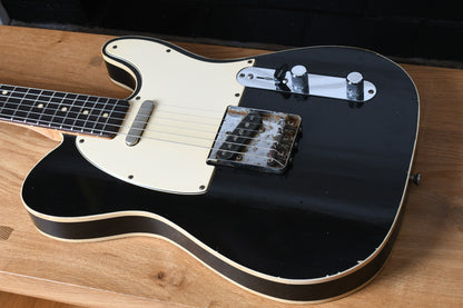 2019 Danocaster Single Cut Custom Black Peter Florance Voodoo Pickups