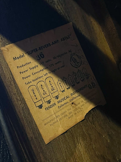 1967 Fender Super Reverb