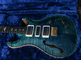 2020 Paul Reed Smith PRS Wood Library Special 22 Semi Hollow River Blue
