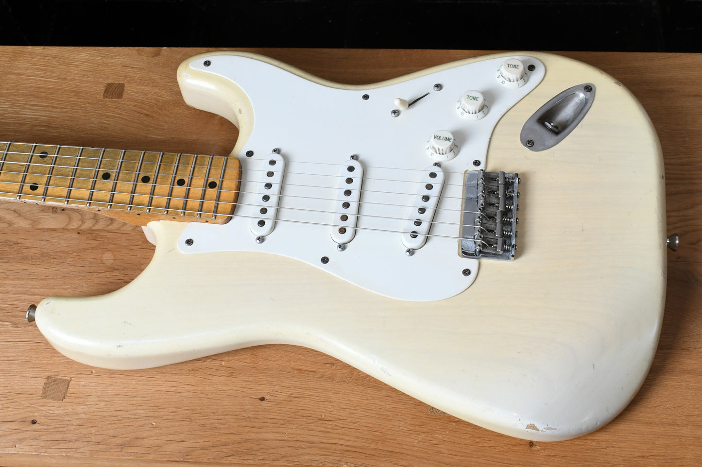 2022 Danocaster Double Cut Hardtail Blonde