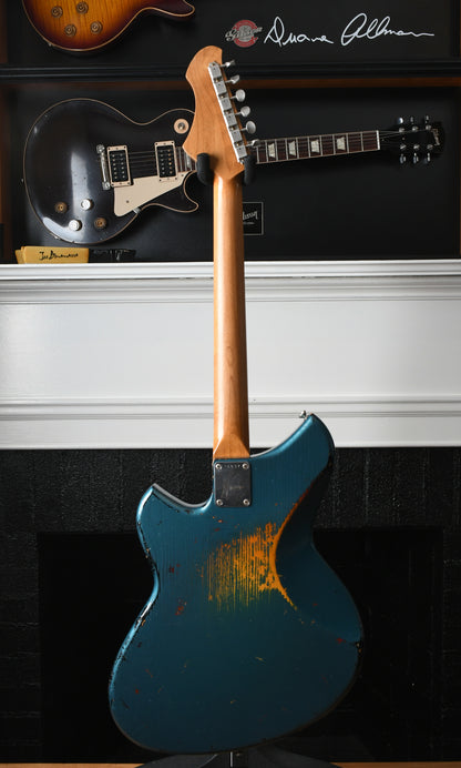 2016 Novo Serus J Lake Placid Blue over Sunburst & Amalfitano P-90's
