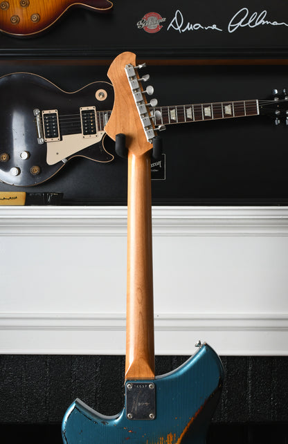 2016 Novo Serus J Lake Placid Blue over Sunburst & Amalfitano P-90's