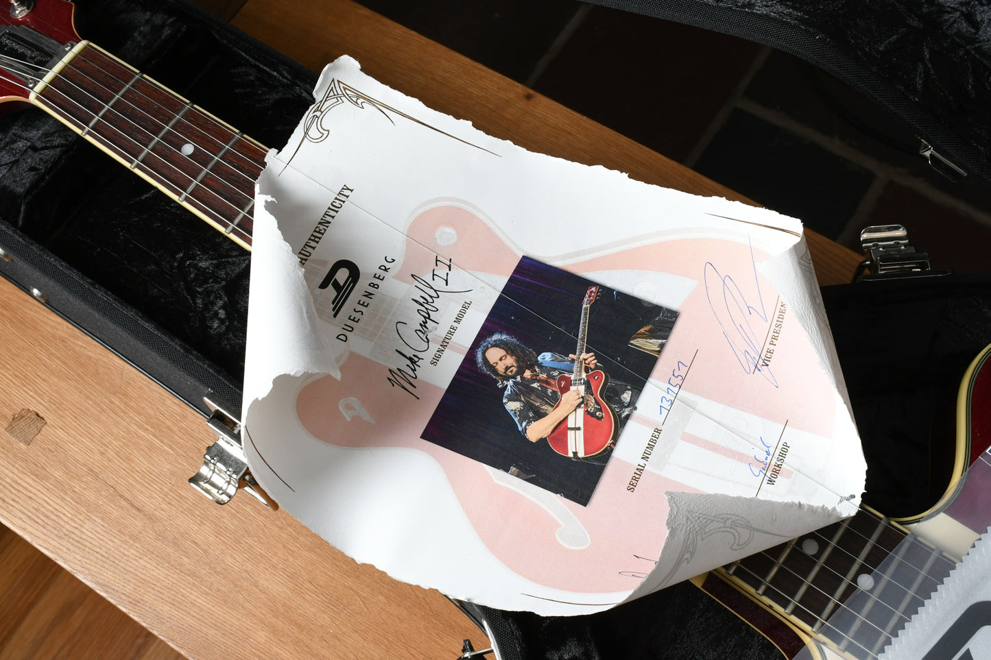 2013 Duesenberg Alliance Mike Campbell II Signature Crimson Red