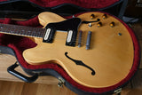 1981 Gibson ES-335 Tim Shaw Humbuckers Natural