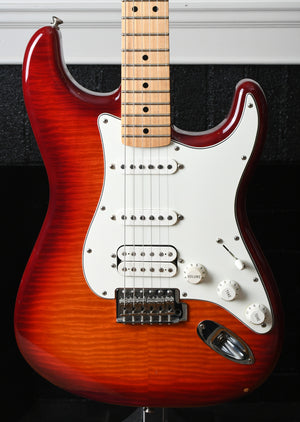 2016 Fender Stratocaster Standard HSS Plus Top Cherry Sunburst