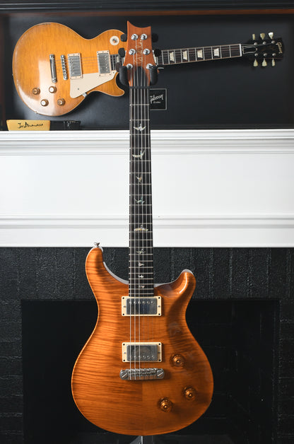 2001 PRS Paul Reed Smith Custom 22 Stoptail 10 Top Amber